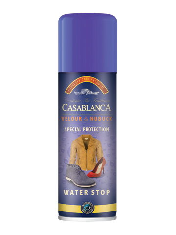 Water stop spray for Nubuck and Velour